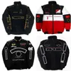 Spot New F1 Racing Jacket Full broderi Team bomullspassade jackor BM