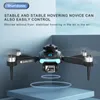 KOHR F169 WIFI FPV Drone avec HD double caméra Drone hauteur professionnelle tenir quatre côtés évitement d'obstacles pliable quadrirotor UAV