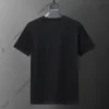 24SS Europe Magliette da uomo Uomo designer Tee Estate stampa di lettere a colori maglietta manica corta T-shirt in cotone bianco nero magliette 3XL XXXL