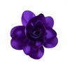 Brooches 14cm Handmade Large Fabric Flower Brooch Pins For Women Fashion Corsage Jewelry Sweater Coat Badge Clothing Accessories