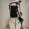 男性と女性のためのゴルフバッグピンクのスタンドバッグスーパーライト、便利で防水
