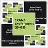 Marque jacquard G5-g35 tissu robe manteau Maison BRICOLAGE tissu Polyester Costume maison chemise BRICOLAGE tissu de créateur