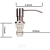 Liquid Soap Dispenser Kitchen ABS Sink Built-In Fluid Pump Bathroom Extension/Dispenser