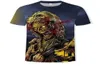 AC DCヘビーメタルミュージッククールなクラシックロックバンドスカルヘッドTシャツファッションロックシールTシャツメン3D TシャツDJ Tシャツメンシャツ8196700