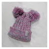 Cappelli da esterno Lu-3318/3319 Moda per bambini Cappello lavorato a maglia casual Consegna di goccia Sport all'aria aperta Accessori atletici Cappellini Copricapi Dhhgx