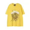 Męskie koszulki T-shirt SP5DER Młody bandyt 555555 T-shirty Summer Men Women Mash