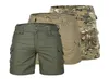 Men Tourism Hiking Shorts Quick Dry Large Multi Pocket Loose Outdoor Climbing Training Tactical Camouflage Cargo Short Trousers2249330