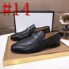2024 Luxury Designer Business Formella läderskor Herrens avslappnade med kostym Låga Solid Wedding Shoes Color Fashion Oxford Shoes Point Office Shoes Storlek 6.5-12