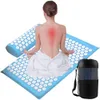 Tapis d'acupression pour le dos et le corps, soulage le stress, la douleur, coussin de Massage, 240119