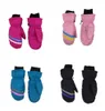 Crianças luvas de neve de esqui padrão geométrico infantil luvas de snowboard inverno quente esqui engrossar luva à prova dwindproof água à prova de vento ao ar livre glov9713488