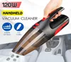 Bilvakuumrengörare bärbar handhållen CordlessCar Plug 120W 12V 5000PA Super Sug Wetdrry Vaccum Cleaner för bil Home1496217