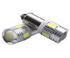 50st BA9S 6 SMD 5630 LED CanBus Lamps Error T4W H6W billampor Interiörslampor Ljuskälla Parkering 12V Vit 6000K8942962