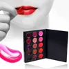 Lipgloss Mode Lipsticks Palet Waterdicht Langdurig Pigment Gotische stijl Zwart Paars Dames Sexy 15 kleuren Make-uppaletten