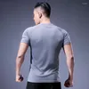 Tute da uomo Tute sportive Estate Abbigliamento sportivo da basket Pantaloncini fitness a maniche corte da corsa Asciugatura rapida