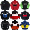 Nuova tuta da corsa F1 autunno e inverno squadra giacca imbottita in cotone con ricamo completo vendite spot 7f