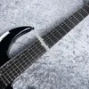 Em estoque E-II FRX FM Rena Azul Roxo Chama Maple Top Guitarra Elétrica Floyd Rose Tremolo Bridge China EMG Pickups 9V Caixa de Bateria Hardware Preto