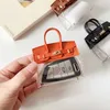 AABkin BKing Designer Totes Bag Famosa Chave Padrão de Crocodilo Bolsa de Fone de Ouvido Boca Envelope Vermelho Mini KCNQ