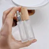 Lagringsflaskor 10 ml Frost parfymflaska med butiksförpackningslåda Kosmetisk atomizer Sprayprov