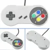 Игровые контроллеры Джойстики 16-битный контроллер ABS Геймпад для Super SNES System Console Control Pad