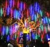 Stringhe Anno 80 cm Pioggia di meteoriti per esterni Pioggia 8 Tubi Luci a stringa LED impermeabili per l'albero Decorazione della festa nuziale di Natale5988719