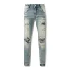 Lila Jeans Designer Herren Jeans Damen Herren Slim Fit Denim Briefdruck Hose Zerrissene Jeans Herren Streetwear Große Größe Hose Jeans 932945834