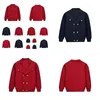 Altri abbigliamento New Stly Winter Children Garten Uniforme della scuola media primaria con scollo a V doppio petto maglione lavorato a maglia Drop Delivery Dhl4U