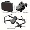 Drone à double caméra HD télécommandé E88 EVO avec deux/trois batteries, moteur sans balais, mode sans tête, positionnement du flux optique, transmission en direct.