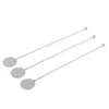 Forks Stainless Steel Coffee Beverage Stirrer Cocktail Swizzle Sticks