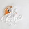 Jaquetas de verão bebê menina proteção solar algodão moda respirável ar condicionado cardigan infantil fino casacos com capuz