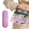 Opbergtassen Zipper Make -upborstel Siliconenhoes voor Travel Lichtgewicht Cosmetische tas Gift Verjaardag