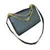 Sac à bandoulière design de haute qualité, sac à chaîne de luxe pour femme, portefeuille classique avec plusieurs couleurs et