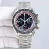 Спортивные высококачественные сапфировые часы с ручным управлением и часами 2863, спортивные керамические кольца, роскошные суперлюминесцентные наручные часы с идеальной детализацией