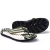 Slippers 2024 Summer Designer Massage Camouflage Men's Beach Wave Foot Vietnamese Cool Flip Flops Arch Support