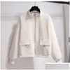 Giacche da donna 2024 Primavera Autunno Giacca Cappotto Coreano Casual Ritagliata Cerniera Capispalla Donna Top Felpa Studente Cappotti 3XL Drop Deliv Dhivc