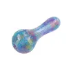 Pipe à fumer en verre Pipes à main en Pyrex Cuillères colorées Vis arc-en-ciel avec floral Agung Coloré Fraise Panda Art Mode Accessoires pour fumer