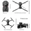 New M1S RC Drone Three Camera Long Endurance Battery Brushless Optical Flow 360° Obstacle Avoidance Headless One Key Takeoff/Landing WiFi FPV Foldable Quadcopter.