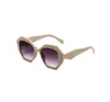 New luxury Oval sunglasses for men designer summer shades eyeglasses black vintage oversized sun glasses of women male sunglass with box