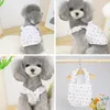 Dog Apparel Pet Clothes Breathable And Comfortable Cherry Printed Pattern Puppy Halter Dress Small Medium Teddy