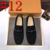 2024 Nuovi mocassini da uomo super morbidi Slip On Mocassini firmati da uomo Appartamenti Calzature casual Scarpe in pelle di coccodrillo in microfibra Plus Size 38-46