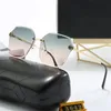 المصمم الكلاسيكي الفاخر النظارات الشمسية للنساء الرجال النظارات الشفافة للظلال في الهواء الطلق PC Frame Flature Classic Lady Sun Glasses Closses غالبًا ما يتم شراء العملاء