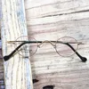 Vintage petit ovale rond pur titane montures de lunettes pleine jante super légères lunettes optiques hommes femmes myopie lunettes mode Su332y