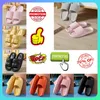 Slippers Soft Sole Pillow Women Double Buckle Thick Platform Cloud Slides Sandals anti slip wear-resistant Slip Flip Flops luxury sandals Flat Slipper