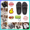 Gratis frakt Casual Platform Slides tofflor Män Kvinna Anti Slip slitaresistent lätt vikt Andningsbara klippta mjuka sulor Sandaler Flat Summer Beach Slipper