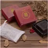 Savon artisanal tibétain ancien visage noir propre anti-acné élimine les points noirs à base de plantes chinoises avec Cordyceps Sinensis Drop Delivery Health Dh6BC