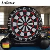wholesale Wholesale 3/4/5m Height Inflatable Soccer Dart Board For Sports Customized blow up Football Game