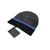 Kış Tasarımcı Örme Beanie Tasarımcı Kapağı Şık Bonnet Şık Şapkaları Erkekler için Kafatası Açık Crossbody Unisex Sıcak Sıcak Sırplı Şapkalar Açık Yün C L6