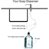 Liquid Soap Dispenser Kitchen ABS Sink Built-In Fluid Pump Bathroom Extension/Dispenser