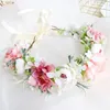 Headpieces Korean Bride Pography Flower Headband Sweet Beach Hair Accessory Princess Band Headwear Wholesale