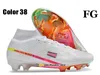 Borsa regalo Scarpe da calcio alte da uomo Ronaldo CR7 Superflys IX 9 Elite XXV FG Tacchetti Tns Mbappe Neymar ACC Scarpe da calcio Top Scarpe da ginnastica da esterno Botas De Futbol