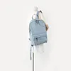 Sacs d'école coréen Nylon Woemn sac à dos grande capacité tendance sac à dos personnalité léger étudiant cartable sac à dos quotidien solide sac à dos